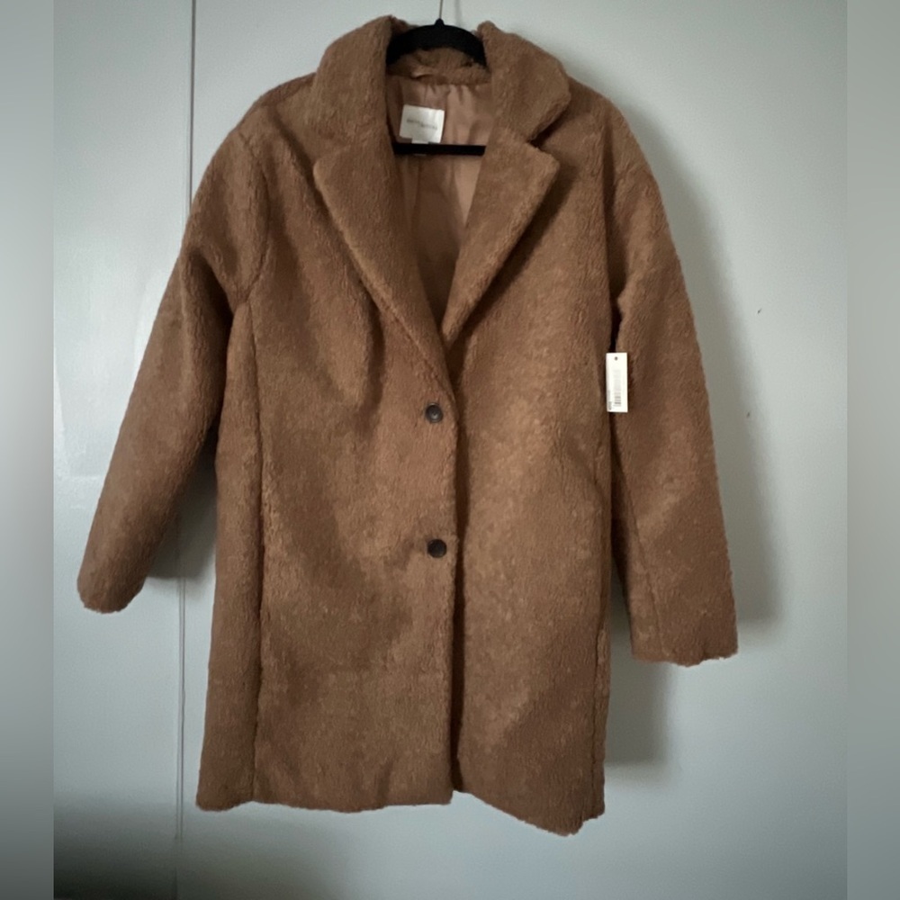 Daily Ritual Brown Teddy Jacket - Picture 7 of 8
